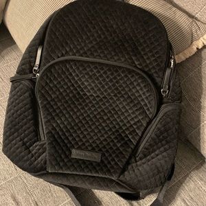 Vera Bradley Black Velvet Backpack